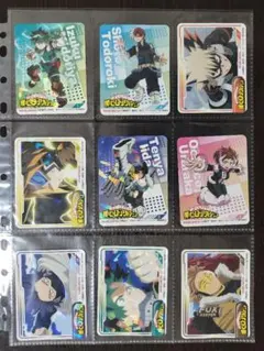 【美品✨️】ヒロアカ シール 9枚セット 丸美屋