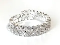 ブレスレット シルバー 2連