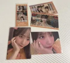 川本笑瑠 CUTIE STREET きゅーすと フォトカード トレカ 5点セット