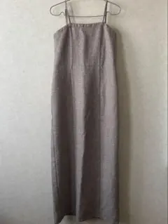 Aunt Marie's リネンライクキャミワンピース