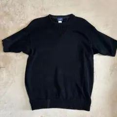 ビームスビンテージ⭐︎サマーニット⭐︎ブラック⭐︎二つとないL