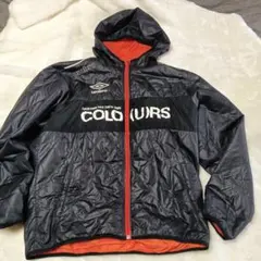 umbro ピステ・ウィンドブレーカー 黒/オレンジ サイズL