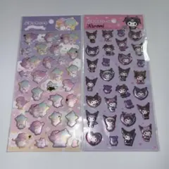 サンリオ　ぷくっとシール　クロミ　キキララ