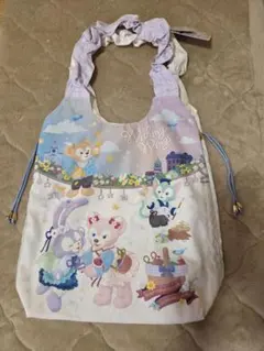 値下げ☆新品 ウィッシングウィングス トートバッグ　ダッフィーアンドフレンズ