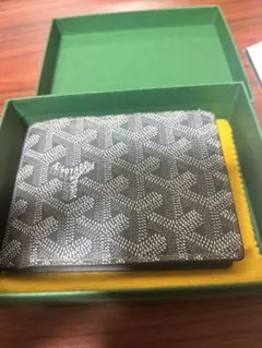 GOYARD 二つ折り財布 ヘリンボーン柄のサムネイル