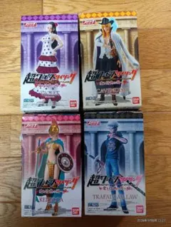 超ワンピーススタイリング 愛と情熱の国へ フィギュア 4種セット　レア入り