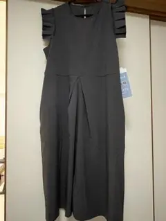 新品 しまむら MISATO フリル ロンパース ラッシュガード グレー M