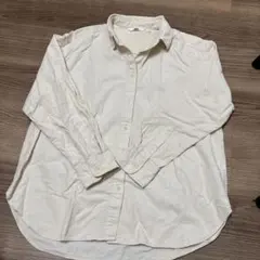 UNIQLO クリーム色 コーデュロイシャツ　S