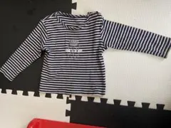 ベビー服 トップス ボーダー 長袖ロンT 90cm コムサ 最終価格