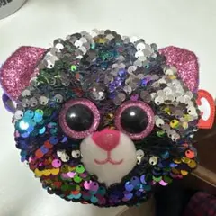 ty レインボー　猫　財布 未使用