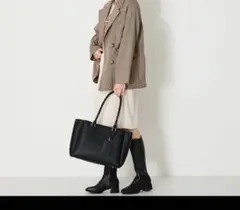 ORiental TRaffic　A4横長トートバッグ/ブラック