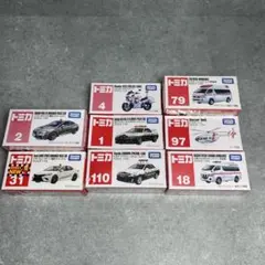 【新品】トミカ ミニカー 警察車両 8点セット パトカー　救急車