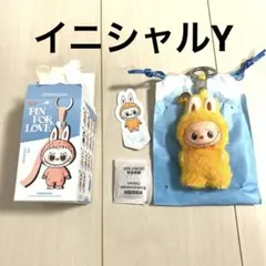 ラブブ＊イニシャル＊Y＊POPMART＊PIN FOR LOVE