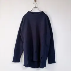 Elura エルーラ（L）長袖 ニット セーター ボトルネック　スリット