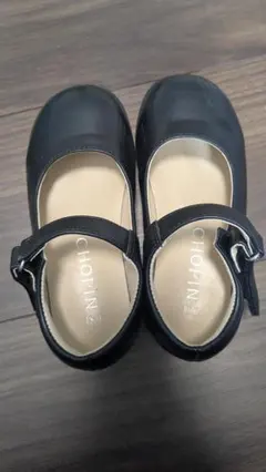 CHOPIN ブラック フォーマルシューズ 18cm