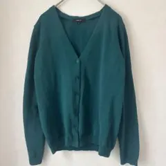 コムサイズム　Vネック ニットカーディガン　サイズ9 即日発送