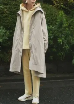 最終SALE☆美品☆emmi atelier☆ライナー付き抗菌コート☆