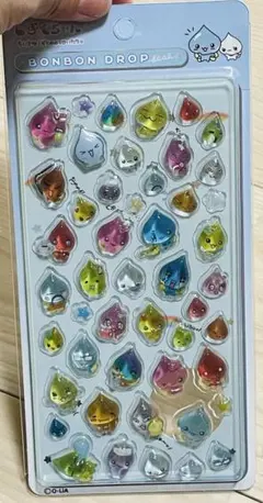 しずくちゃん　ボンボンドロップシール　シール　シール帳