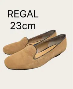 REGAL リーガル レディース スエード　フラット　パンプス 23cmのサムネイル