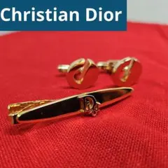 ChristianDior クリスチャンディオール カフス＆タイピン ゴールドのサムネイル