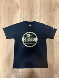【美品】NEW ERA ニューエラ　パフォーマンス　Tシャツ　バンダナ柄　黒金のサムネイル