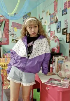 ペコクラブ　ブルゾン　紫