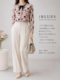 Max Mara 花柄 リボン ブラウス イタリア製 38 iBLUESのサムネイル