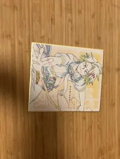 僕のヒーローアカデミアの上鳴電気の色紙です。