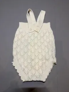 綿100%ニットロンパース