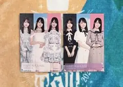 乃木坂46　賀喜遥香　個別フォトカード　歌唱衣装　制服　１