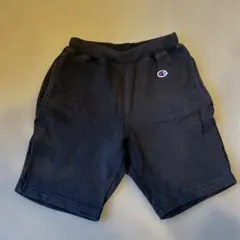 Champion 黒 半ズボン 後ろポケット付き　140