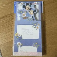 Disney Blue ever after ミッキー・ミニー メモ用紙セット