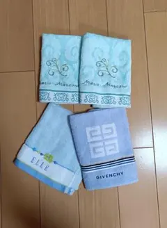 ウォッシュタオル　4枚セット