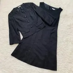 any FAM　ノーカラー　ワンピース　スーツ　セットアップ　フォーマル