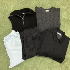 【最終値下げ・まとめ売り】メンズ・ボーイズ⭐︎セーター他5点セットS〜M