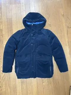 WOOLRICH フード付きコーデュロイダウンジャケットS Mネイビー付属品あり