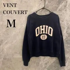 【美品】VENT COUVERT レディース トレーナー M ブラック 黒