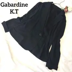 Gabardine K.T レーヨンウールテーラードジャケット　シングル　13号のサムネイル