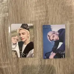 ヒョンジン　スキズ　トレカとシール