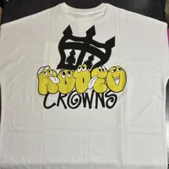 RODEO CROWNS ロゴグラフィック発泡プリント入りミニ丈ワンピースのサムネイル