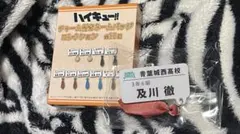 ハイキュー‼︎ チャーム付きネームバッジコレクション 青葉城西高校 及川徹