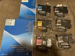 LC511 4色6本セット　顔料(ブラック3本)+カラー 染料 残量表示対応のサムネイル