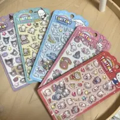 toktok! サンリオ　ぷっくりシール　ボンボンドロップシール