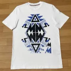 新品同様☆ モンクレール 刺繍ロゴ ホワイト XL Tシャツ 正規品 5S637