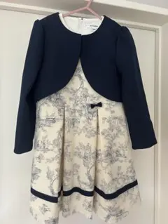 入学式 女の子 120 フォーマルドレス ジャケット付き arisana