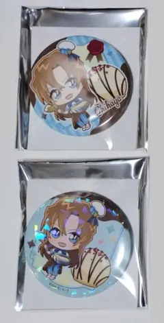 名探偵コナン クラックス 缶バッジ きゃらペコショコラティエ 千速