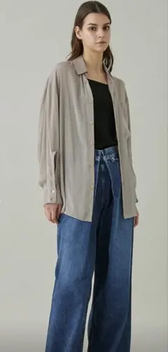 【CLANE/クラネ】CHAMBRAY LOOSE SHIRTのサムネイル