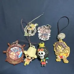 ワンピース キャラクター ストラップ 6個セット