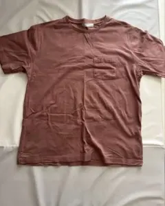 アーバンリサーチ　ポケット付き クルーネック Tシャツ ダスティピンクのサムネイル