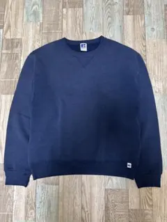 90s アメリカ製RUSSELL ATHLETIC ネイビースウェット Lサイズ